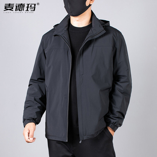 2026秋冬季轻薄棉衣男保暖夹棉外套胖子大码棉服加肥加大宽松夹克