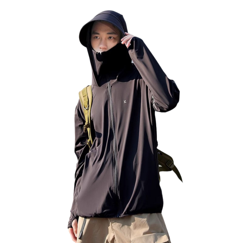 冰丝upf50+男式防晒衣夏季紫外线