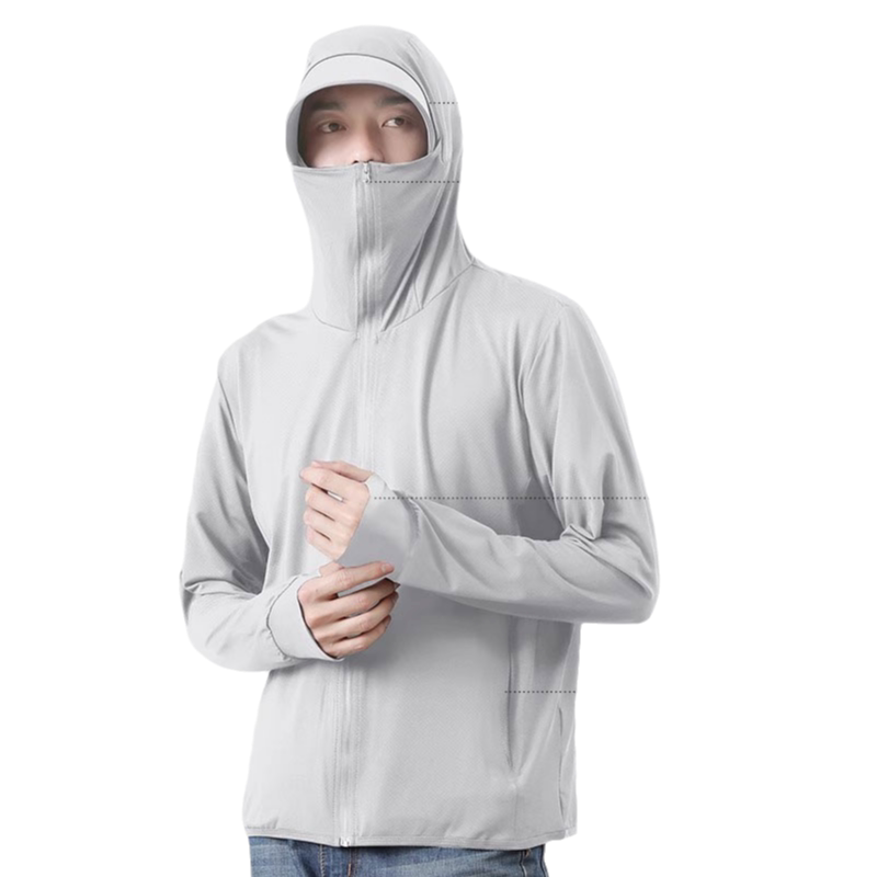 防晒衣男式轻薄防晒服男款2024