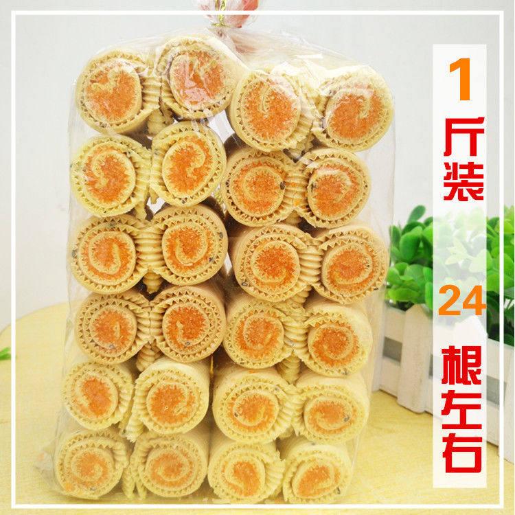 传统手工鸡蛋卷老式糕点怀旧红糖卷蛋卷糖心加糖鸡蛋卷夹心蛋卷酥