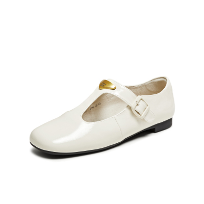 他她简约气质女玛丽珍鞋新款