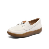 平底一脚蹬女单鞋 4CFE1CA4 商场同款 舒适乐福鞋 33码 森达秋季