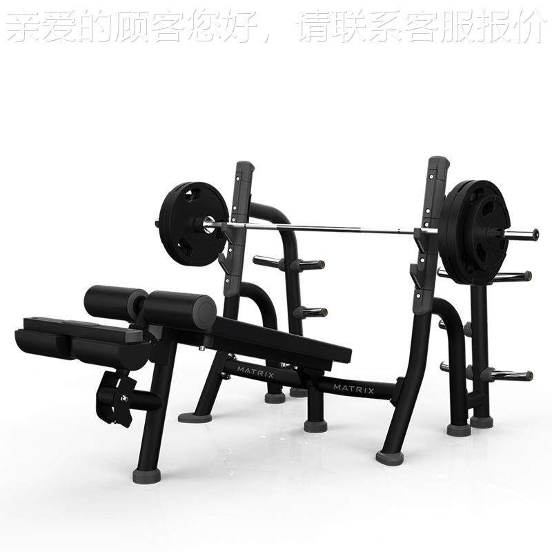 国乔-山MA训TRIX下斜卧推椅MGA80商用杠铃举重卧推架力美33283量