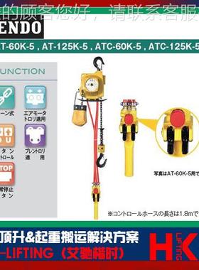 日本EDO远动藤气葫芦 A-125K ATAT-125KN-T125K-5气动葫芦 原装
