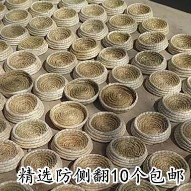 鸽子窝鸽子用品用具防侧翻草窝鸡窝信鸽用品巢盆鸟窝棕垫布垫