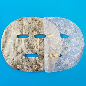 黑兰轻薄花金面膜纸省水亲肤水疗湿敷美容院DIY纸膜保湿鬼脸面膜