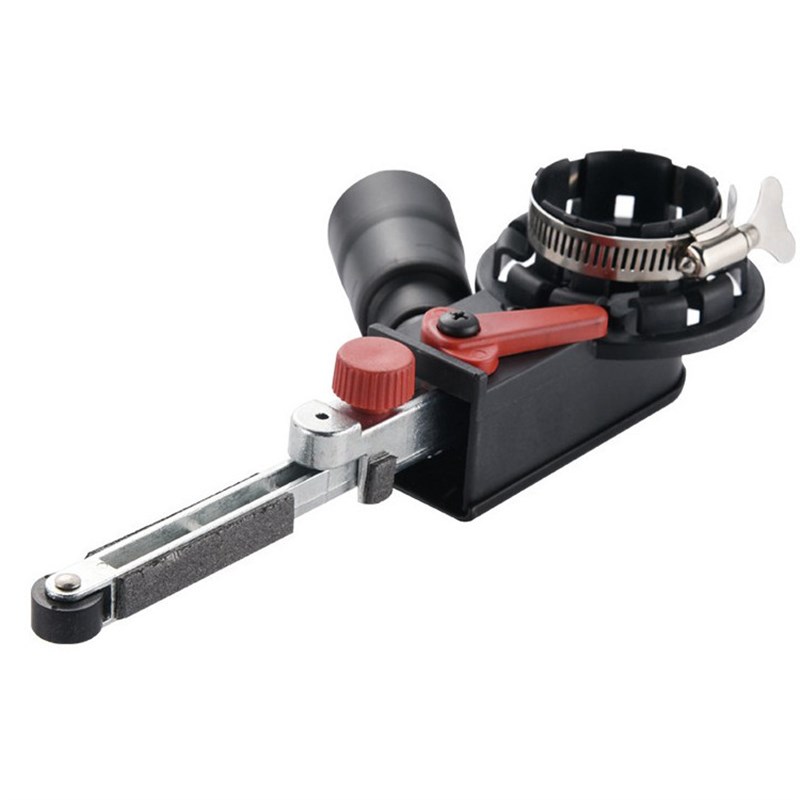 角磨机转换砂带机 不锈钢圆管拉丝机 铝圆管抛光机 角磨转打磨机