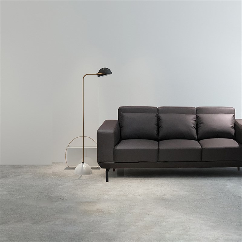 佛山直供现代简约休闲沙发办公室客厅皮质沙发小户型单人三人沙发