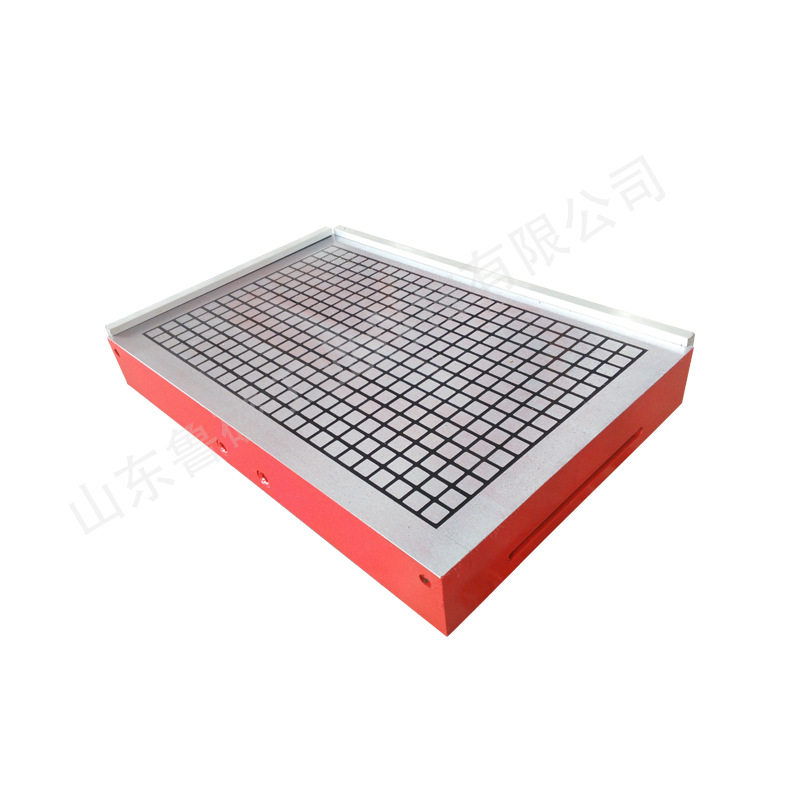 山东鲁磁 方格条形CNC加工中心用磨床用XC91超强力永磁吸盘