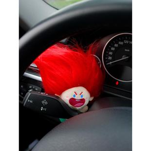 小美人鱼汽车怀挡装饰车载转向灯雨刮器公仔车内饰品屏幕玩偶摆件