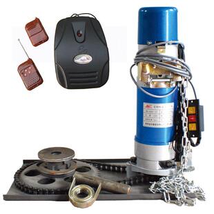 电动遥控卷门机 群达600KG卷帘门开门机 卷闸门车库门抗风门电机