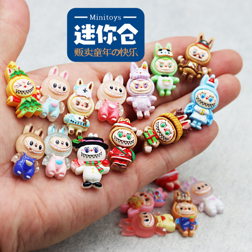 独立盲袋迷你卡通潮玩公仔贴片