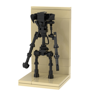 backrooms后室暗房怪物模型摆件小颗粒拼装积木MOC益智儿童玩具