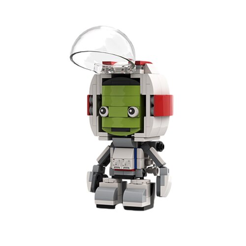 MOC玩家坎巴拉太空计划Kerbal中国积木拼插拼装玩具男孩益智礼物
