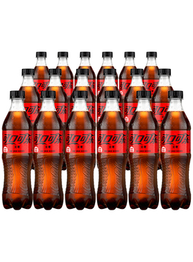 可口可乐无糖可乐500ml*18瓶装0糖碳酸饮料汽水整箱包邮