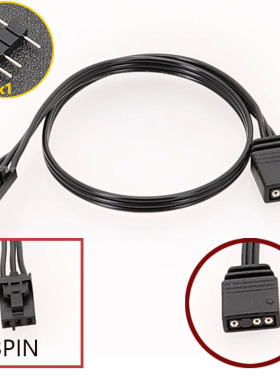 适用于海盗船控制器 转接线 QL LL120 ICUE 神光同步 3PIN 4PIN