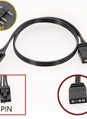 适用于海盗船控制器 转接线 QL LL120 ICUE 神光同步 3PIN 4PIN
