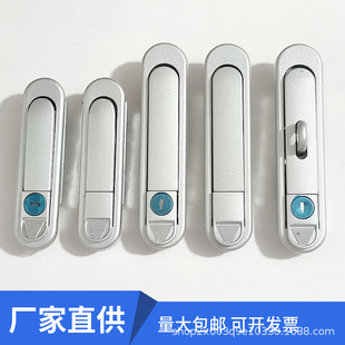 AB302-1-2锁弹跳式把手AB403配电箱电柜箱门锁平面锁AB301-1-2