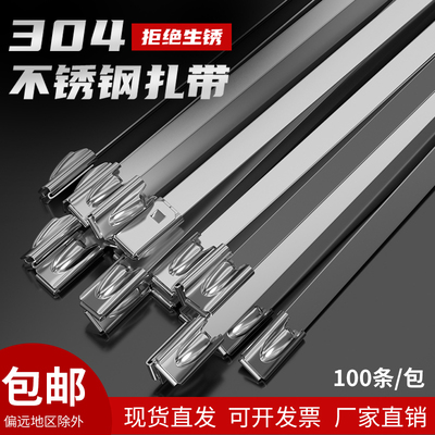 询单批发价304不锈钢扎带4.6mm