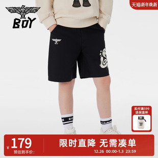 百搭潮酷轻薄舒适五分裤 儿童宽松短裤 男女童 夏季 BOY童装