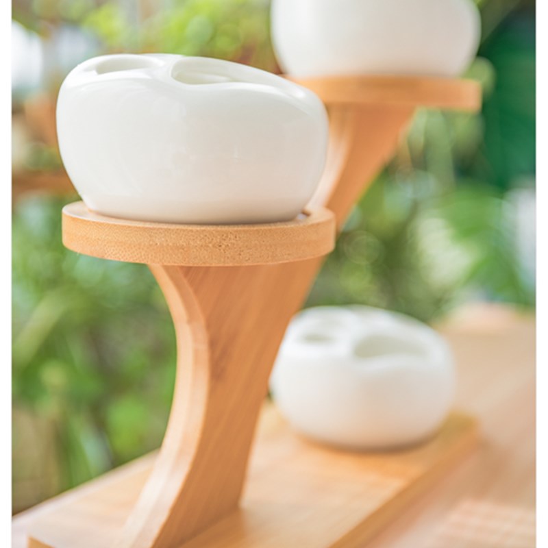 托盘组合简约创意多肉植物陶瓷可爱猫爪猫站掌树梢竹架盆栽花盆