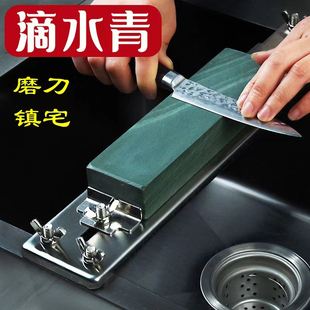 正宗磨刀石滴家用水青菜刀磨刀细磨油石大号开 刃粗磨细磨刀神器