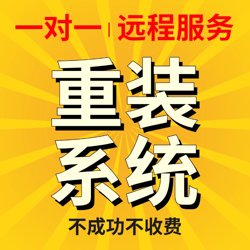 远程重装系统电脑升级安装纯净版专业版原版win7Win10Win11