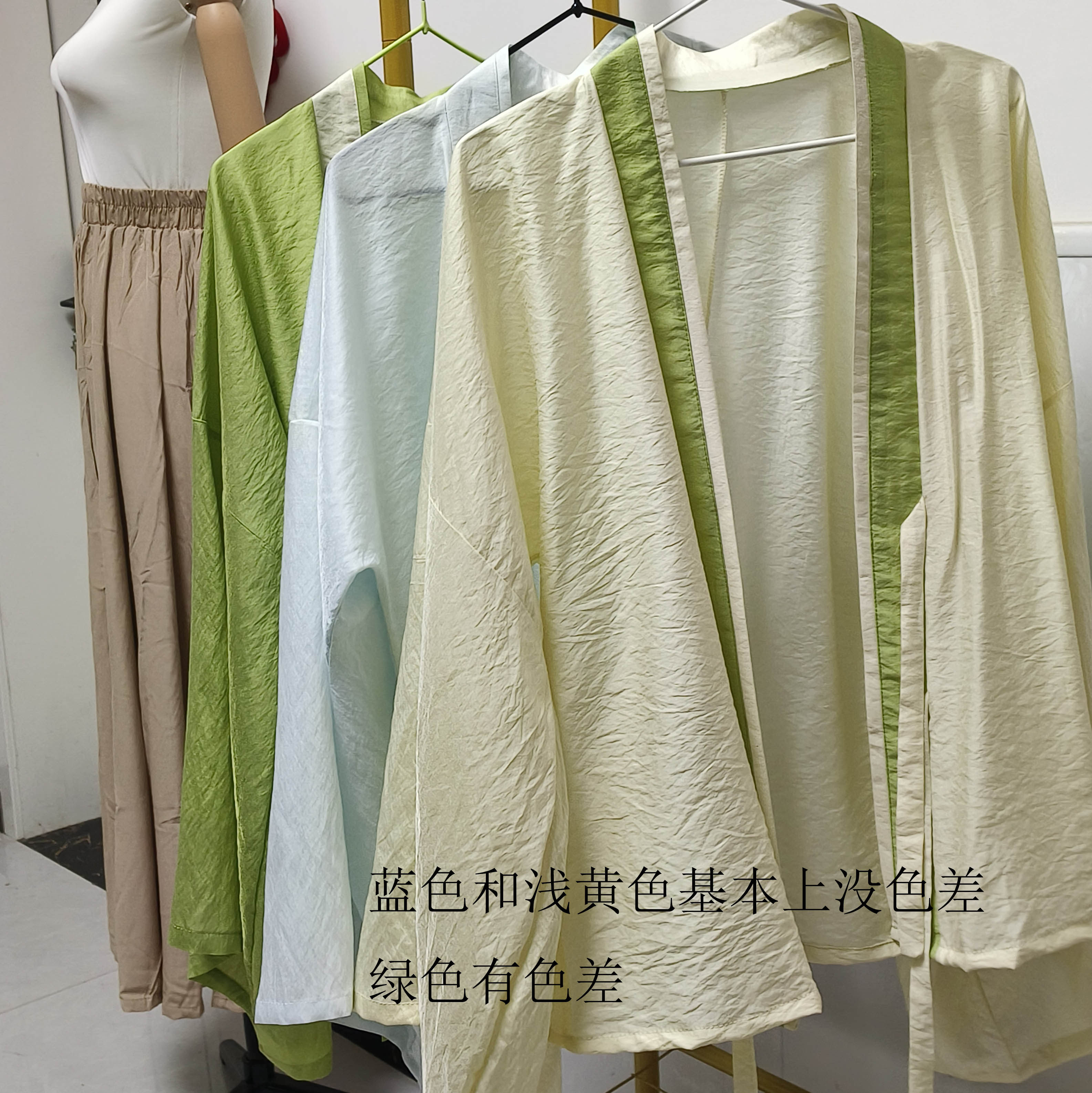 星瑶人棉褶衣汉服日常夏季防晒