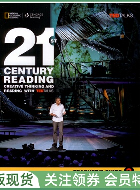 国家地理阅读训练教材 21st Century Reading with TEDTalks 3 Teacher's Guide 三级教师用书 专项技能NGL