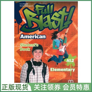 MM青少英语教材 Full Blast American English Edition Elementary Student's Book A1.2 学生用书2级 美音版 双恩出版