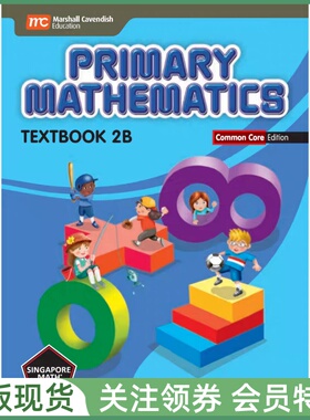 新加坡小学数学 Primary Mathematics Textbook 2B 二年级下课本学生用书 美版 赠答案