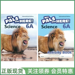 新加坡小学科学 MPH MY PALS ARE HERE Science International 6A Textbook and Activity Book 六年级上册学生用书练习册套装