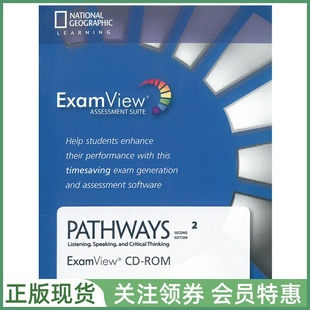 Pathways Speaking 国家地理听说技能训练教材 ExamView 二级听说测试软件 Edition ROM Second NGL Listening Level