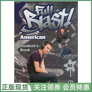 MM青少英语教材 Full Blast American English Edition Student's Book Level B2 学生用书6级 美音版 双恩出版
