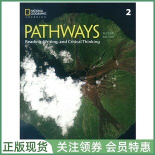 国家地理读写技能训练教材 Pathways Second Edition Reading Writing Level 2 Student Book 二级读写学生用书带在线 NGL