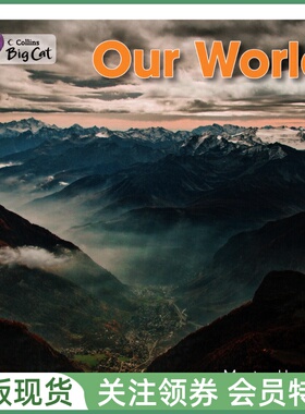 柯林斯大猫系列绘本读物单本 Collins Big Cat Band 2B / Red B Our World