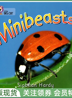 柯林斯大猫系列绘本读物单本 Collins Big Cat Band 1A / Pink A Minibeasts