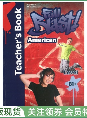 MM青少英语教材 Full Blast American English Edition Teacher's Book Level B1+ 教师用书5级 美音版 双恩出版