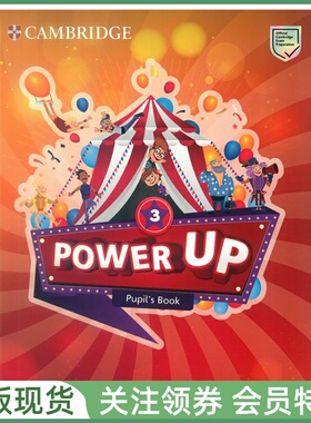 剑桥少儿英语教材 Power Up Level 3 Pupil's Book 三级学生用书 cambridge powerup