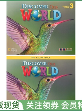 国家地幼儿英语教材 Discover Our World 3级 学生用书练习册带音视频 Welcome to Student and Activity Book NGL