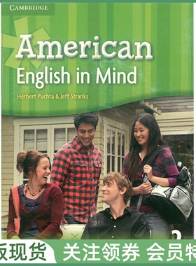 剑桥青少年中学英语教材 American English in Mind Level 2 Class Audio CDs 二级音频光盘 美音版EIM AEIM