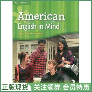 剑桥青少年中学英语教材 American English in Mind Level 2 Class Audio CDs 二级音频光盘 美音版EIM AEIM