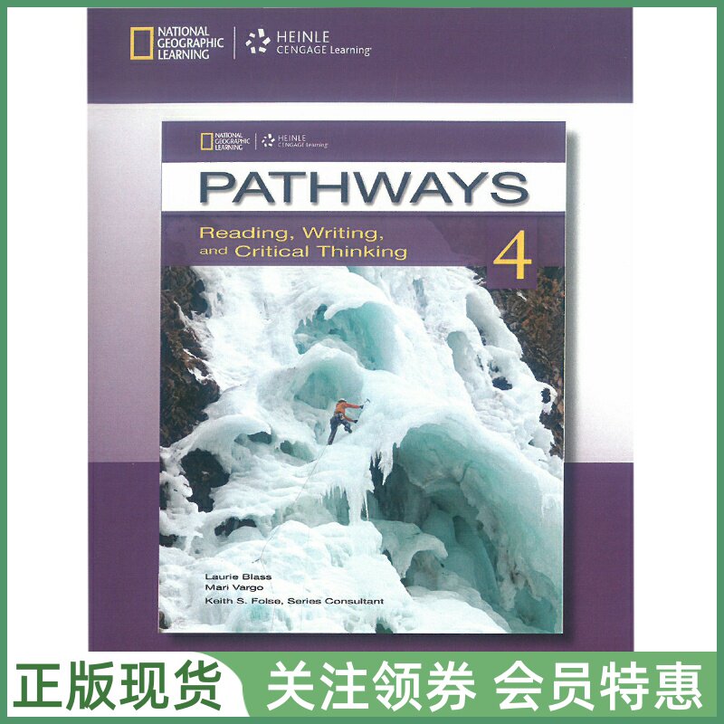 国家地理读写技能训练教材 Pathways Reading Writing Level 4 Audio CDs 四级读写音频光盘 NGL