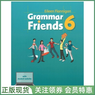 2nd Oxford 二版 Grammar Friends with Student Edition 六级学生用书带在线 牛津幼儿英语语法启蒙教材 Website Book