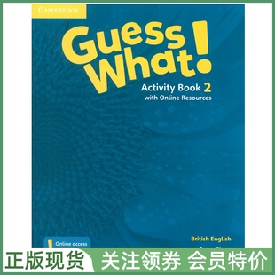 British guesswhat 英音版 with Guess What Online English 二级练习册带在线 剑桥少儿英语教材 Activity Resources Book