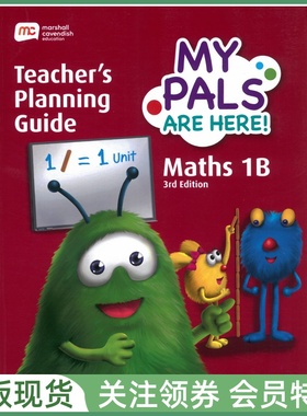 新加坡小学数学 MPH MY PALS ARE HERE Maths 3rd Edition 1B Teacher's Planning Guide 一年级下教师用书