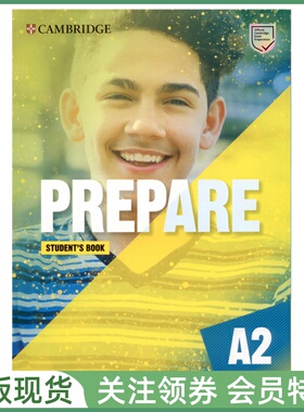 剑桥证书考试备考教材 Prepare A2 Level 3 Student's Book Second Edition 三级学生用书 cambridge