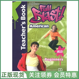 MM青少英语教材 Full Blast American English Edition Beginners Teacher's Book A1.1 教师用书1级 美音版 双恩出版