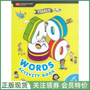 Edition 新加坡名创词汇点读书 4000 练习册 Book Activity Pen Talking Words Times 儿童英语图解字词典
