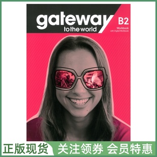 麦克米伦中学英语教材 Gateway to the World B2 Workbook with Digital 五级练习册 带帐号 Macmillan